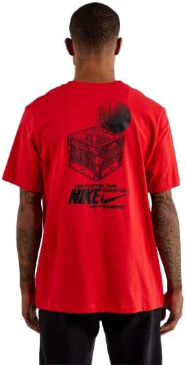Мужская баскетбольная футболка Nike, Red — фото 2