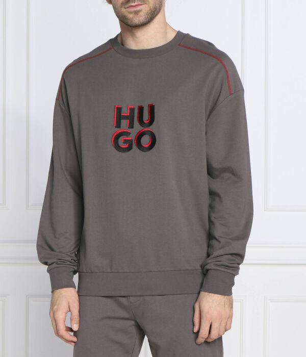

Толстовка Hugo Bodywear Monologo Regular Fit, серый