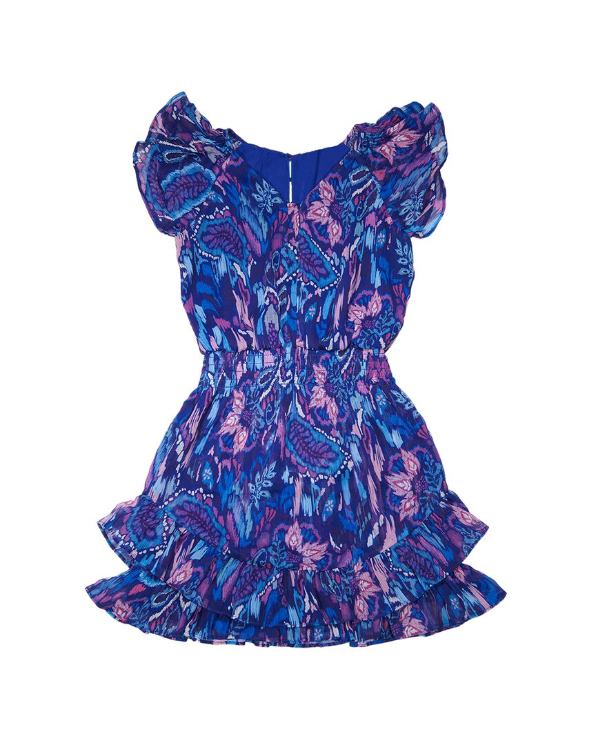 

Рамми Брук Бесшовное мини-платье Ramy Brook, синий