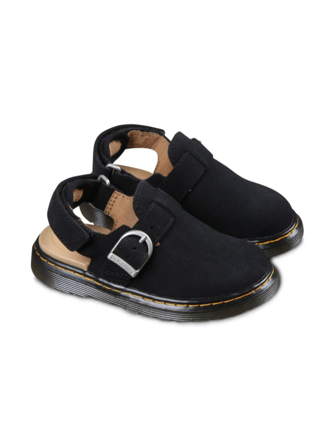 

Dr. Martens Kids сандалии Jorgie, черный
