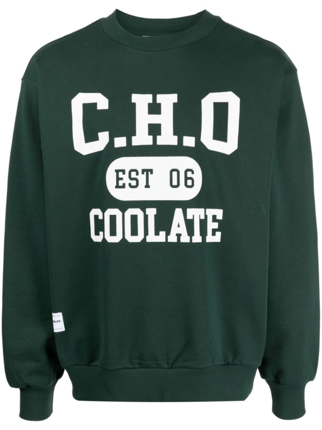 

Chocoolate толстовка с логотипом, зеленый