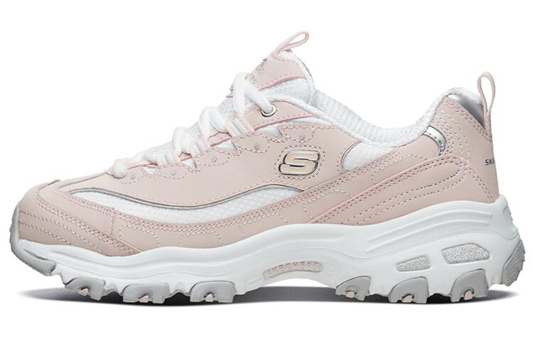 Кроссовки Skechers D'lites Fashion Sneakers Pink/White Women's