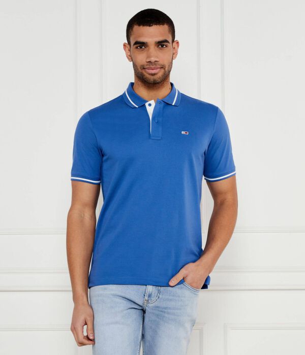 

Рубашка поло Regular fit Tommy Jeans, синий