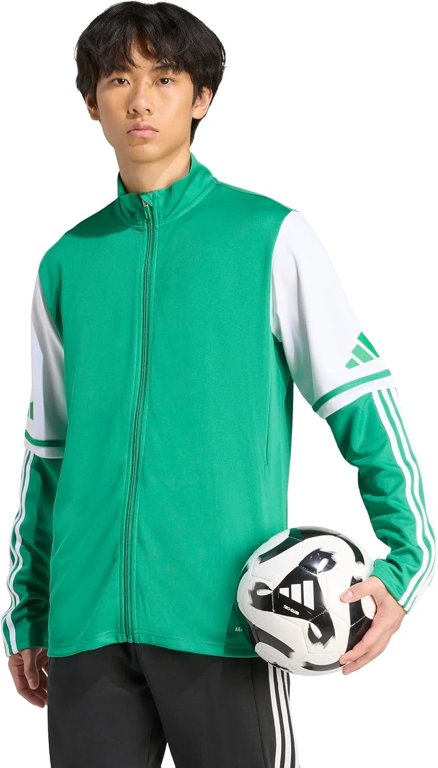 Тренировочная куртка adidas Squadra25, Team Green/White — фото 3