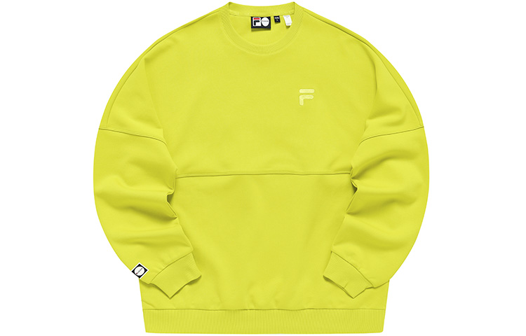 

Футболка унисекс яркого оранжево-желтого цвета FILA FUSION