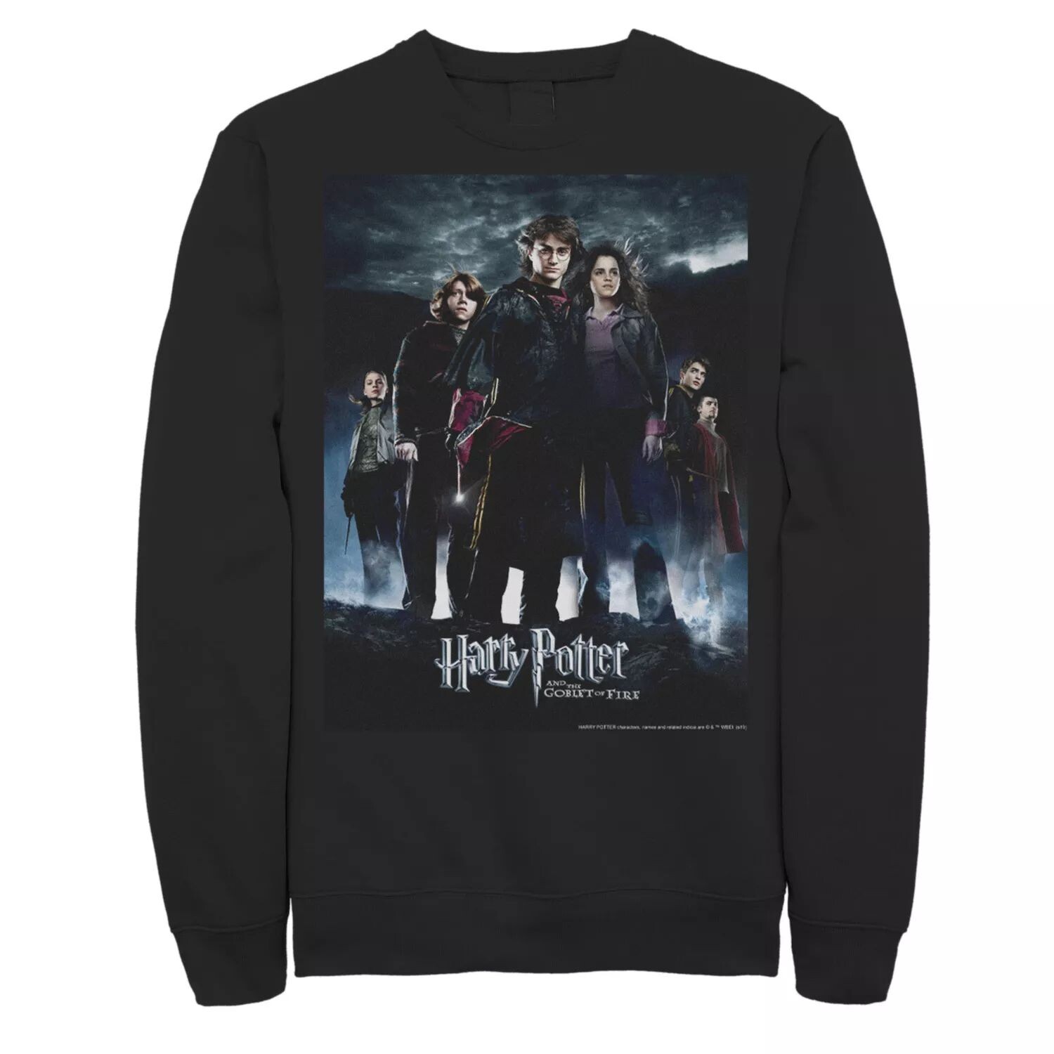 

Мужской флисовый пуловер с рисунком And The Goblet Of Fire Harry Potter