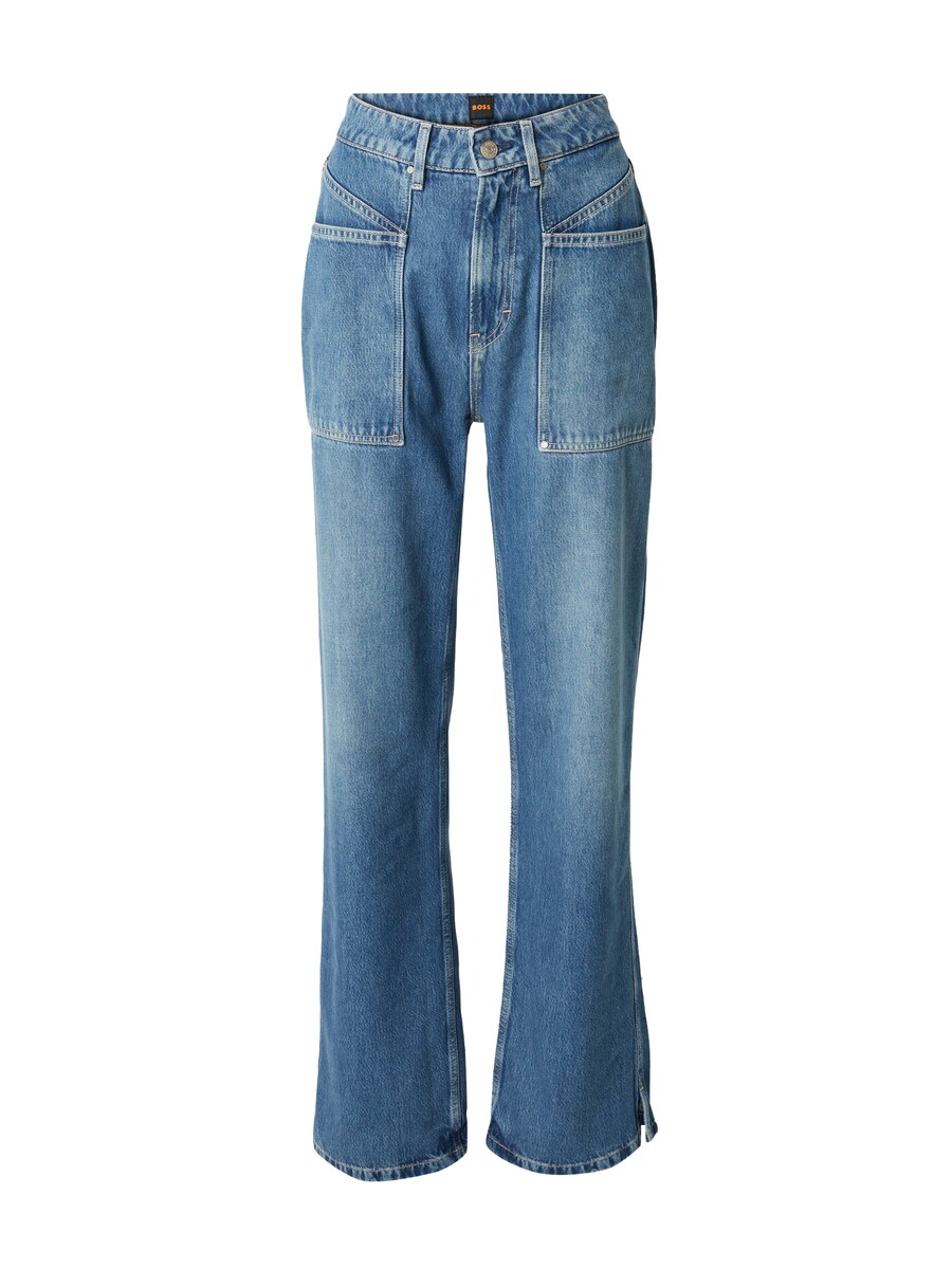 

Джинсы BOSS Regular Jeans, синий деним