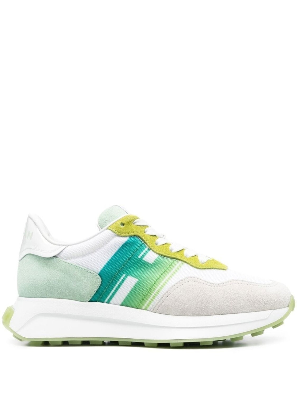 

Кроссовки Hogan H641, белый/зеленый/желтый