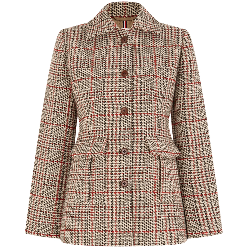 

Tommy Hilfiger Женский деловой костюм, Multicolor Plaid 0OG