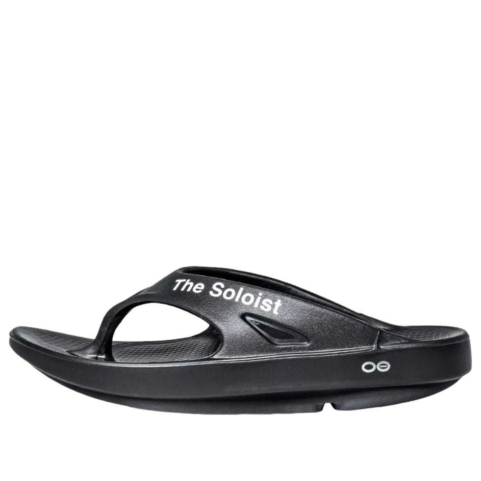 

Oofos x Takahiromiyashita The Soloist The Sound of The Soloist Flip-Flop 'Black'