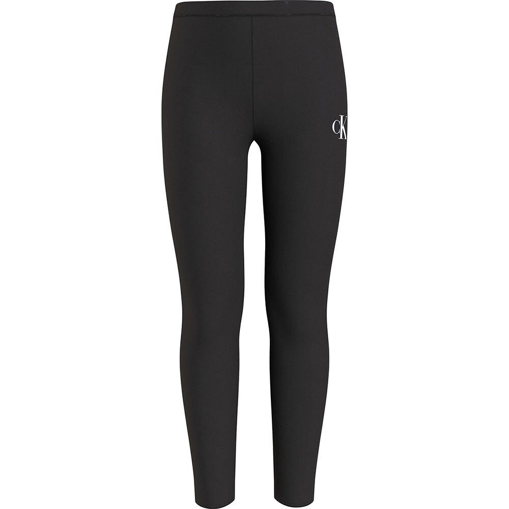 Леггинсы Calvin Klein Jeans Logo, черный