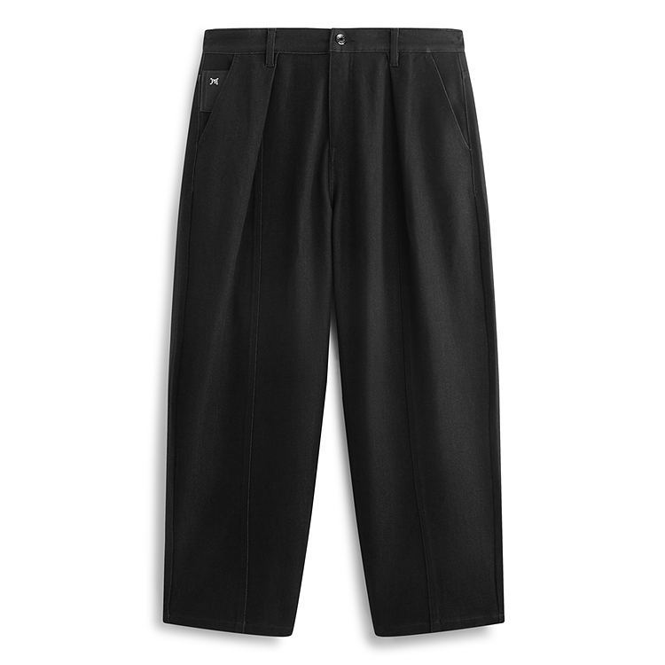 

Джинсы Vintage Leather Label мужские PEACEBIRD MEN, denim pitch черный 1