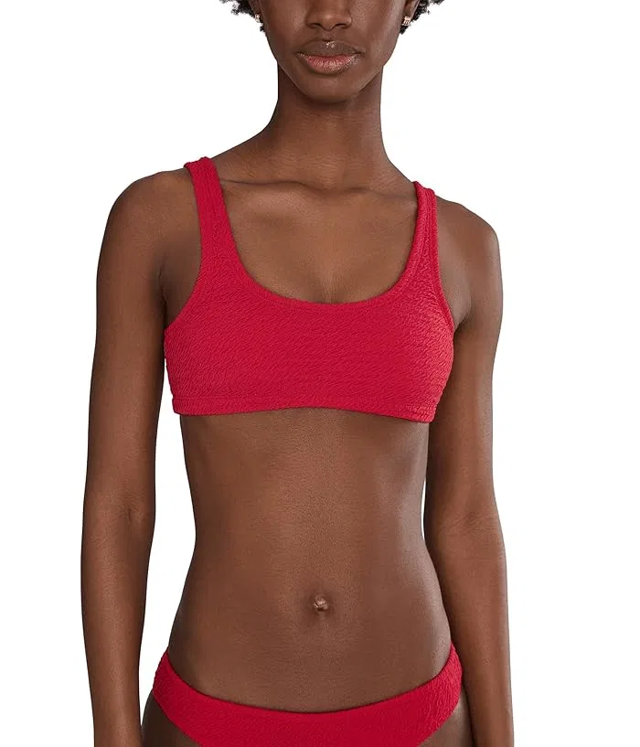 Бикини-топ Nike Shoreline Pucker Bralette, Gym Red