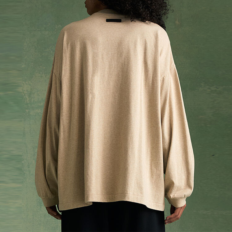 LS-тройник Fear Of God Essentials, цвет Gold Heather — фото 4