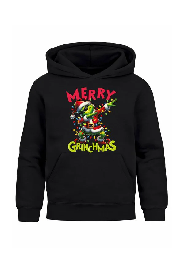 Толстовка merry grinch weihnachts outfit Moonworks, Schwarz — фото 4