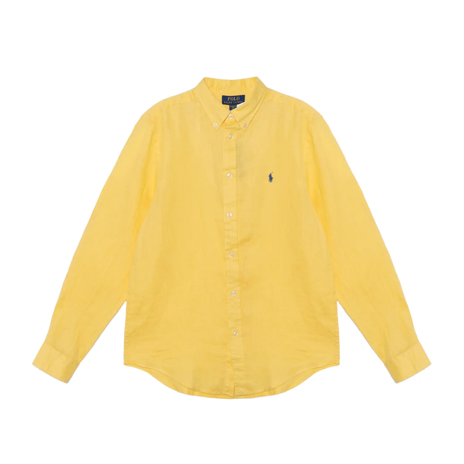 Однотонная футболка весна осень Kids' Polo Ralph Lauren, желтый — фото 4