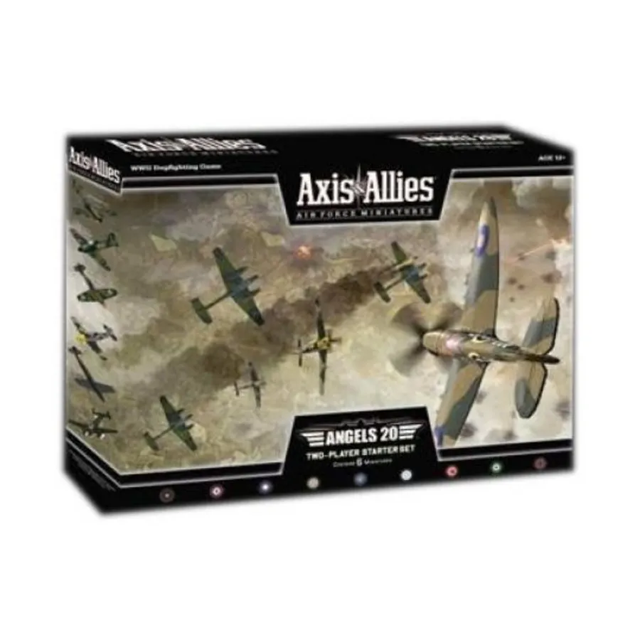 

Air Force — стартовый набор Angels 20 для двух игроков, Axis & Allies - Collectible Miniatures Game - Sealed Boosters & Boxes, Rules & Scenario Packs