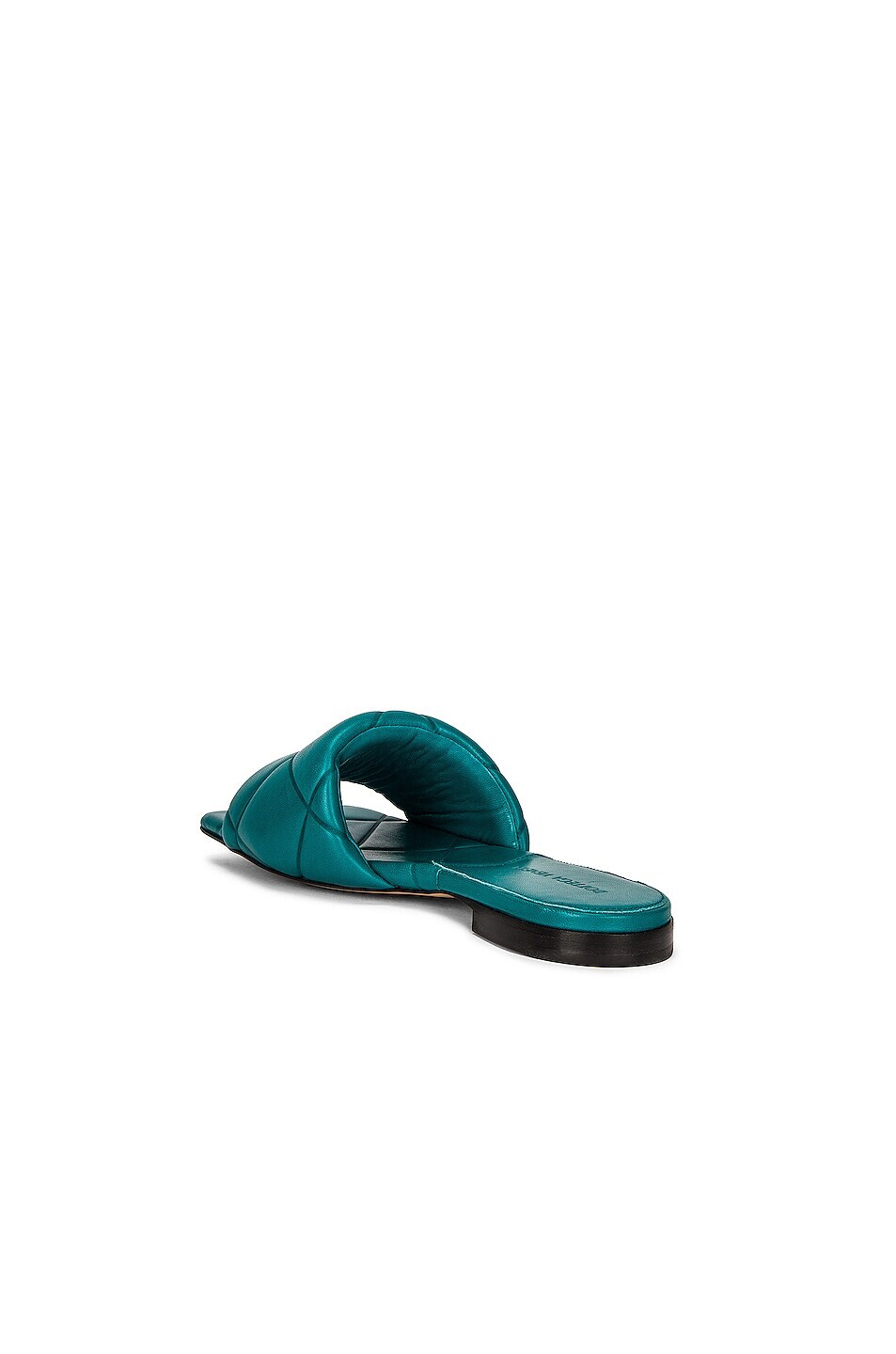 Сандалии Bottega Veneta BV Rubber Lido, цвет Duck Green — фото 3