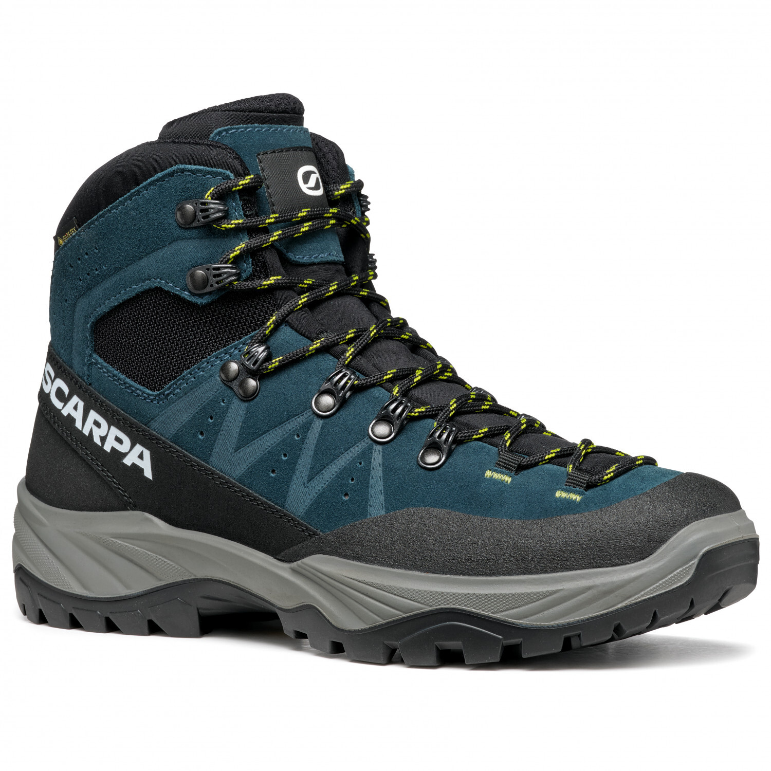

Ботинки для прогулки Scarpa Boreas GTX, цвет Petrol/Lime
