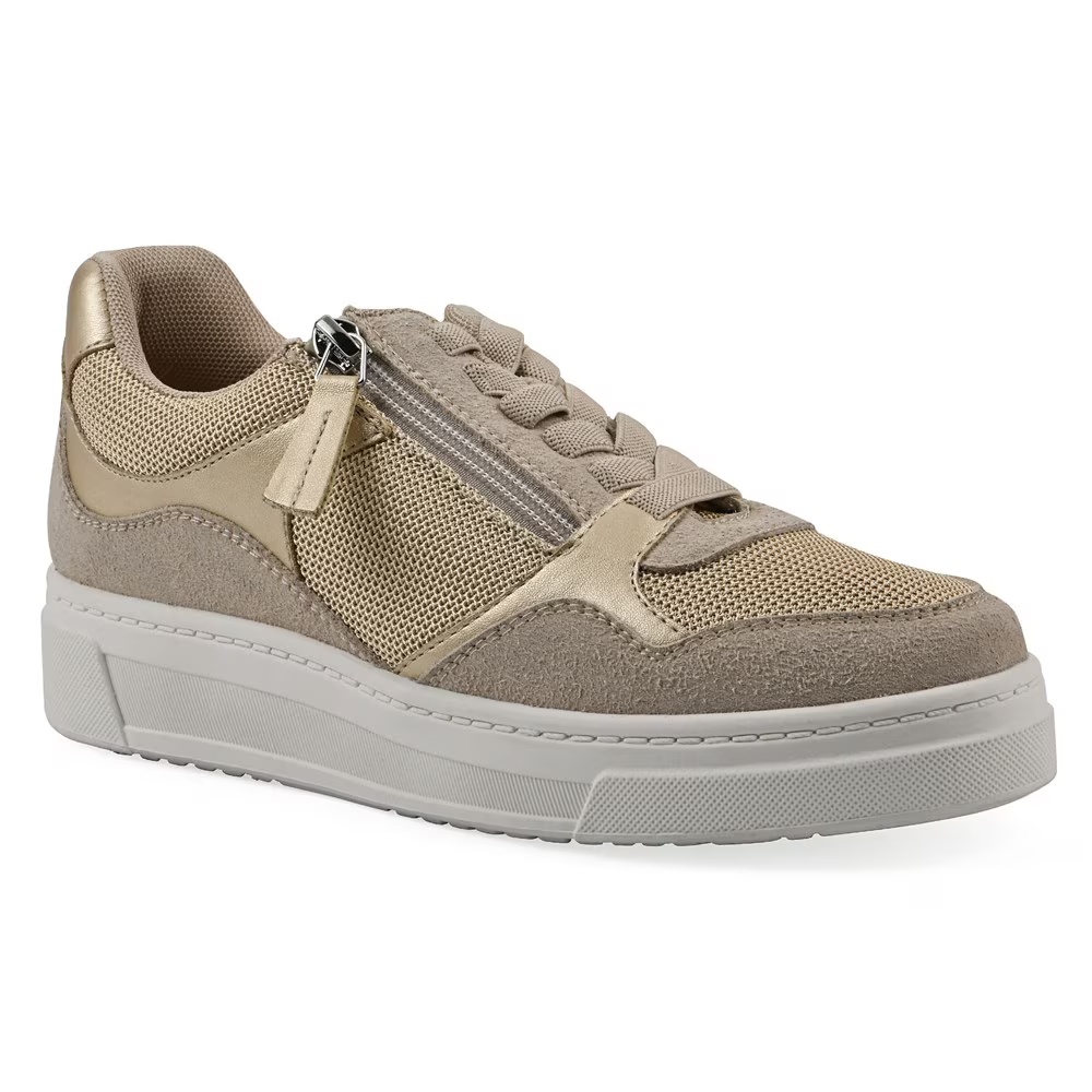 Кроссовки-слипоны Uplit White Mountain, beachwood gold multi