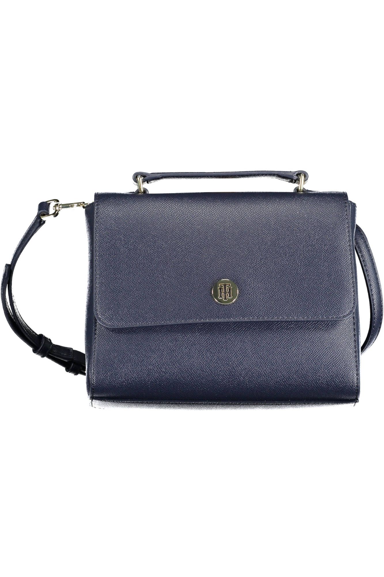 

Синяя женская сумка из полиуретана Tommy Hilfiger