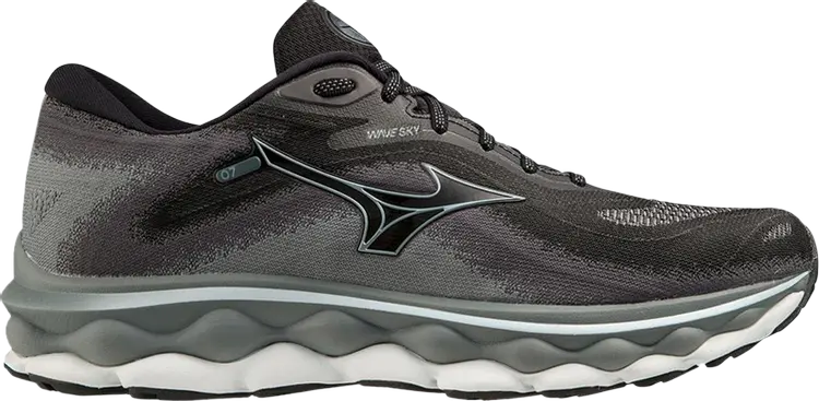 

Кроссовки Wave Sky 7 2E Wide 'Black Glacier Ridge', черный