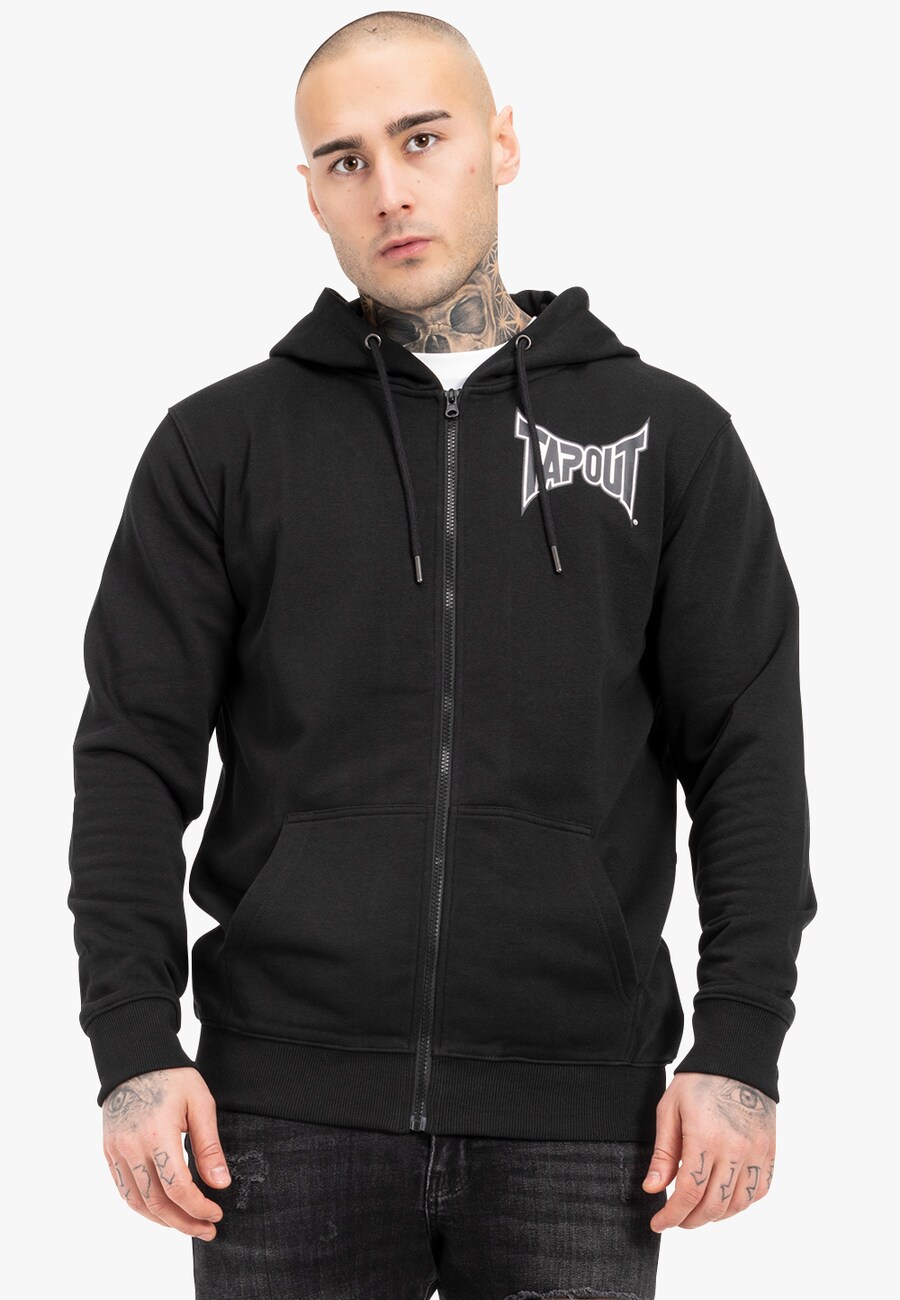 

Толстовка с капюшоном на молнии Tapout Zip-Up Hoodie OCTAGON, черный