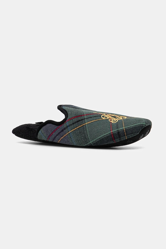 Домашние тапочки Lauren Ralph Lauren, зеленый