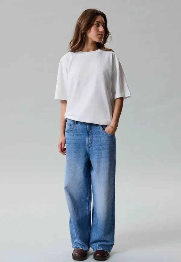 Джинсы Lmtd loose fit relaxed fit jeans, средне-синий деним