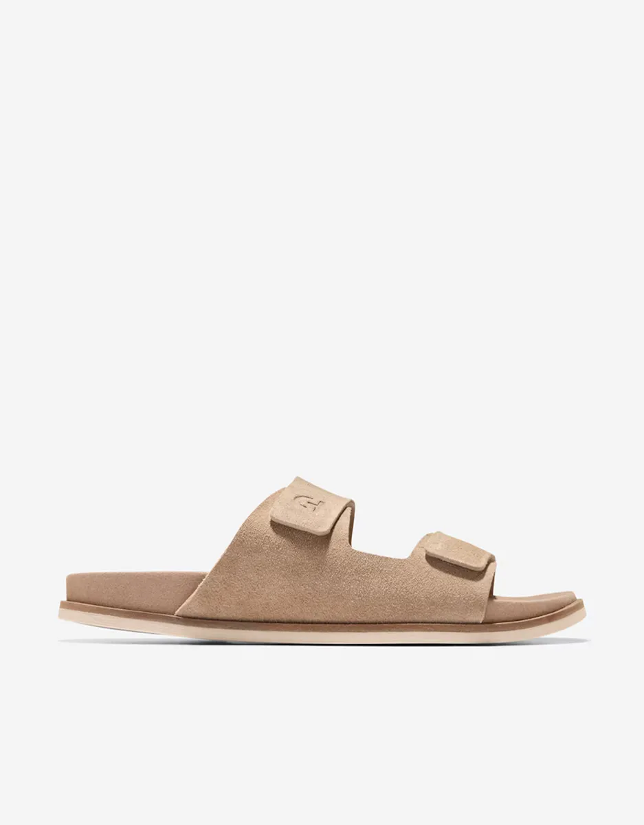 

Мужские замшевые сандалии с застежкой на ремешок Cole Haan, цвет Marrón claro