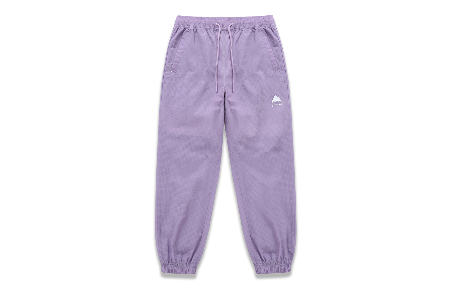 

Вязаные спортивные штаны женские светло-фиолетовые BURTON