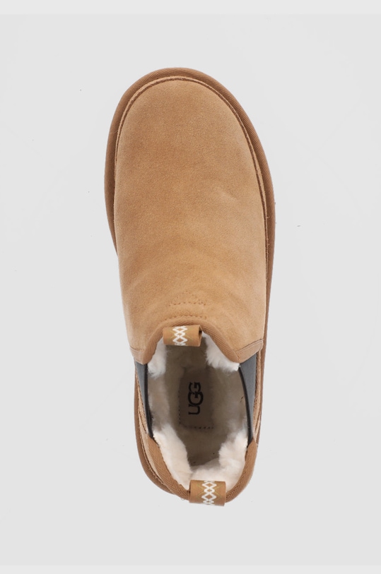 Мужские ботинки челси Ugg Neumel замшевые, коричневый — фото 4