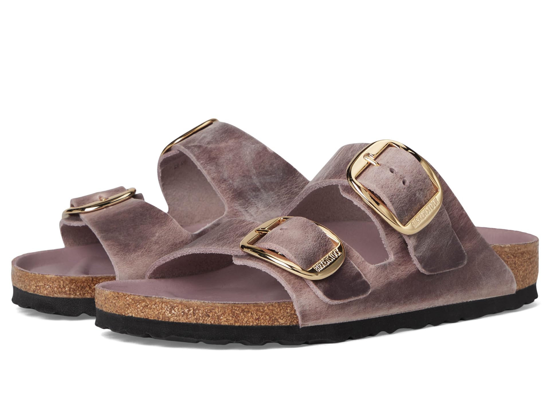 Сандалии Birkenstock Arizona Big Buckle - Oiled Leather, Lavendar
