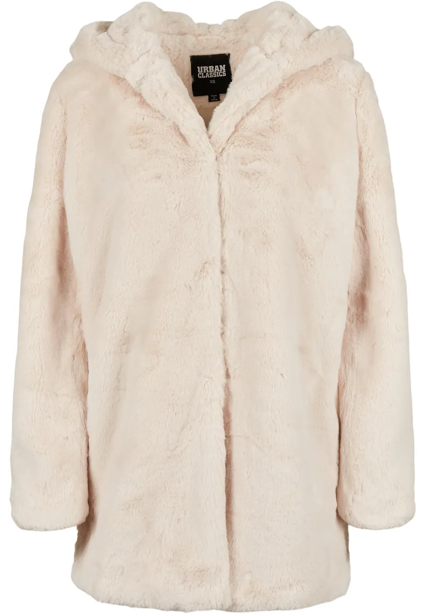 

URBAN CLASSICS Парка " Urban Classics Women's Ladies Hooded Teddy Coat" (1 шт.), без капюшона, кремовый