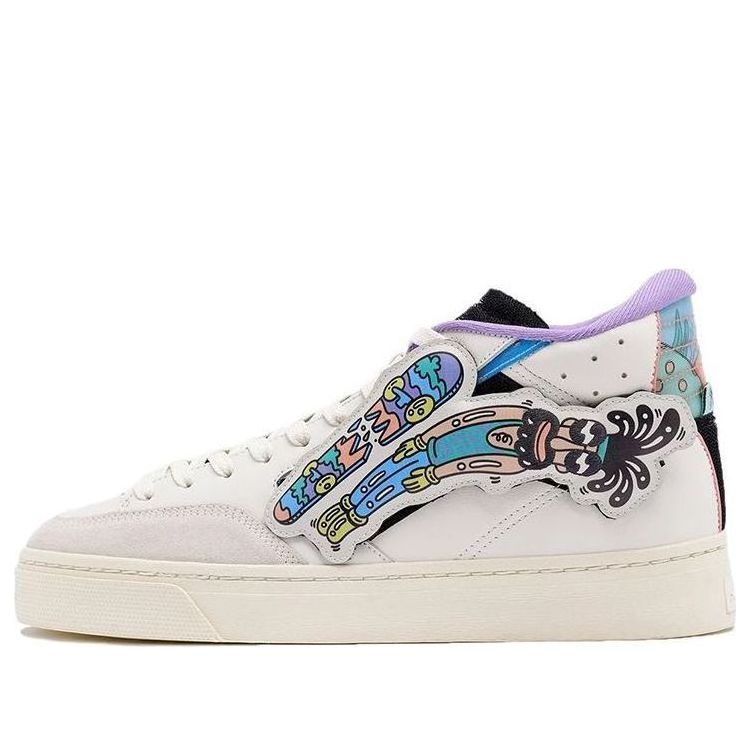 

Кеды Li-Ning Wave 180 x Steven Harrington 'White Teal', белый