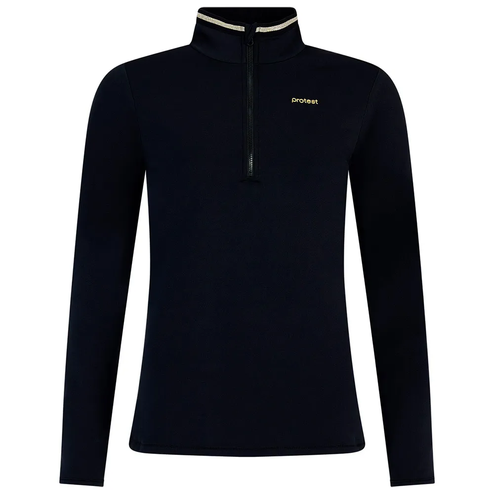 

Флис Protest Stuff half zip, черный