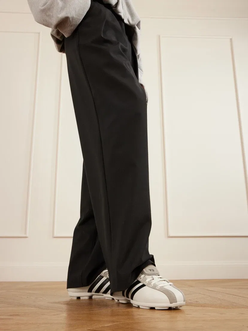 Y-3 Кроссовки из кожи с замшевой отделкой Field adidas Originals, белый — фото 2
