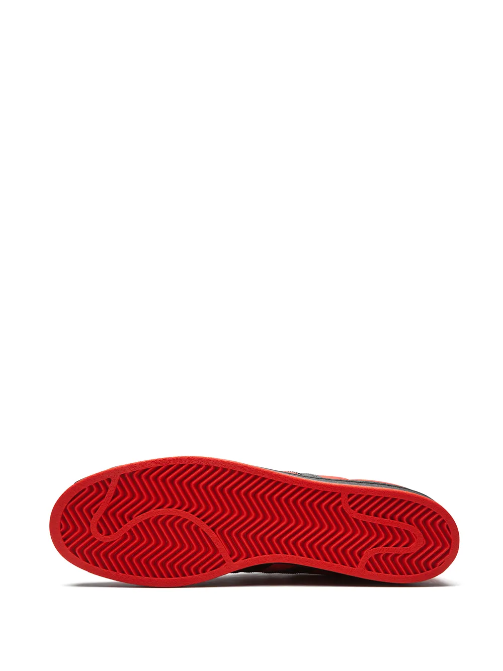 Кеды SuperStar J adidas, красный — фото 4