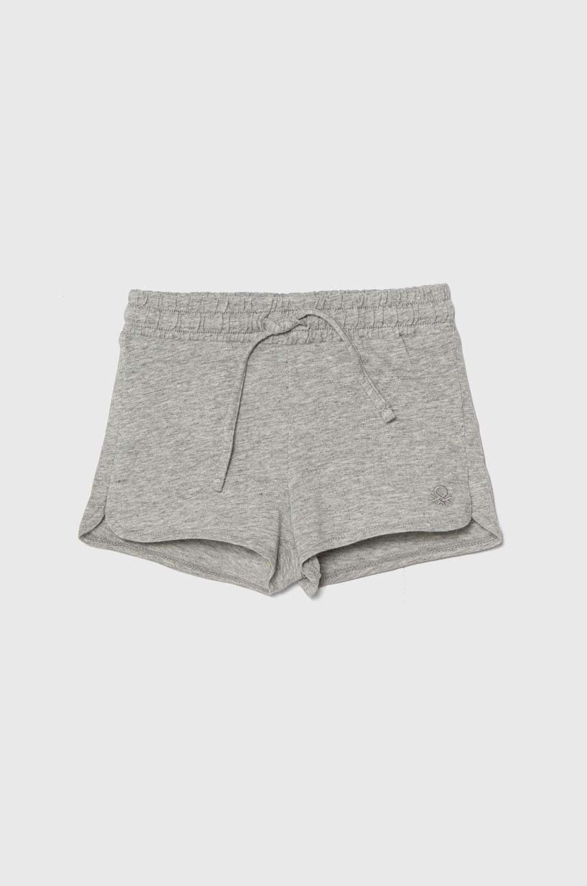

Детские шерстяные шорты United Colors of Benetton, серый