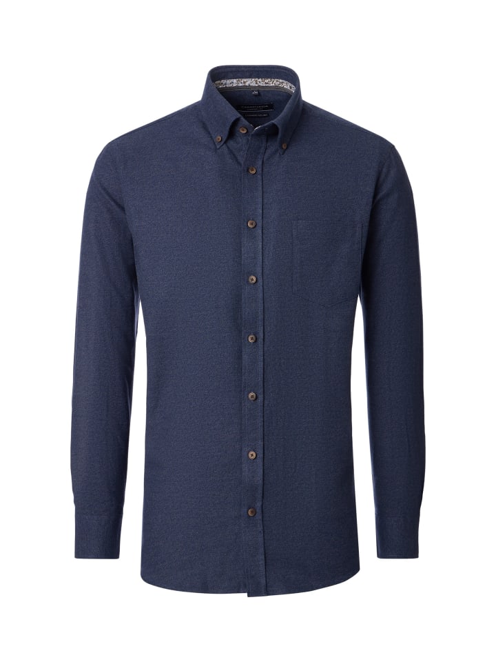 

CASAMODA Повседневная рубашка синего цвета