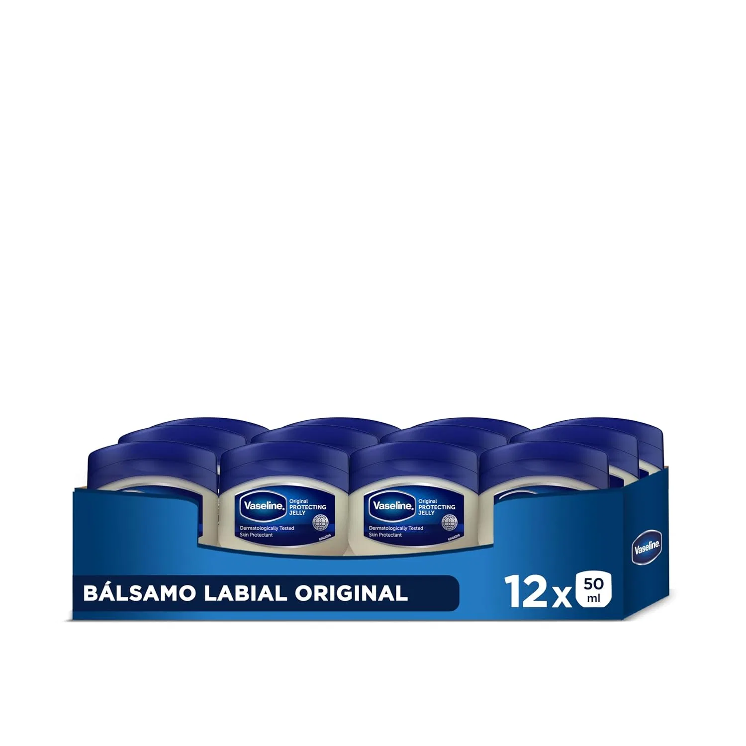 Защитное желе для лица Vaseline Original, 100 мл, набор из 12 штук Vaseline