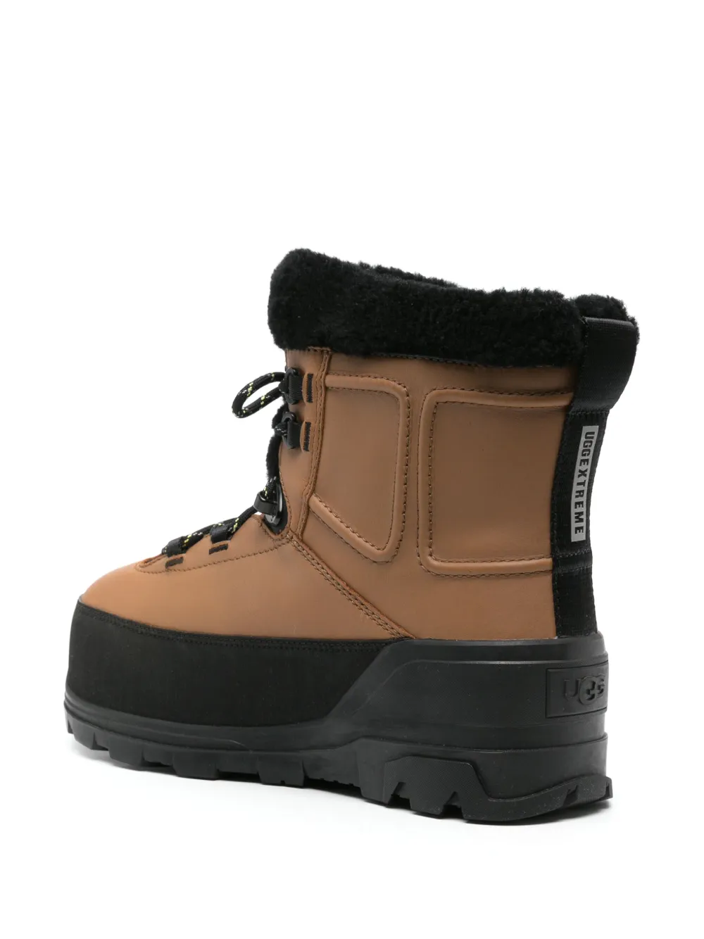 Мужские ботинки UGG Shasta с мембраной Gore-Tex утепленные, коричнево-черный — фото 3