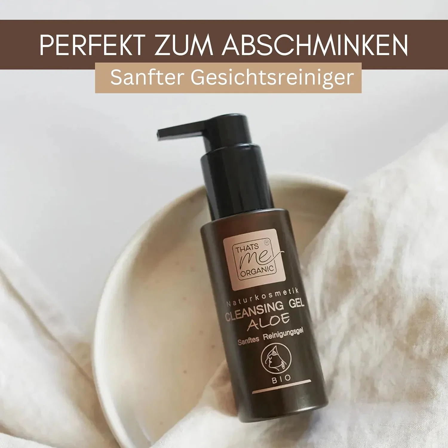 Гель для умывания ‎Thats Me Organic — Органический очищающий гель Aloe с антивозрастным эффектом — фото 4