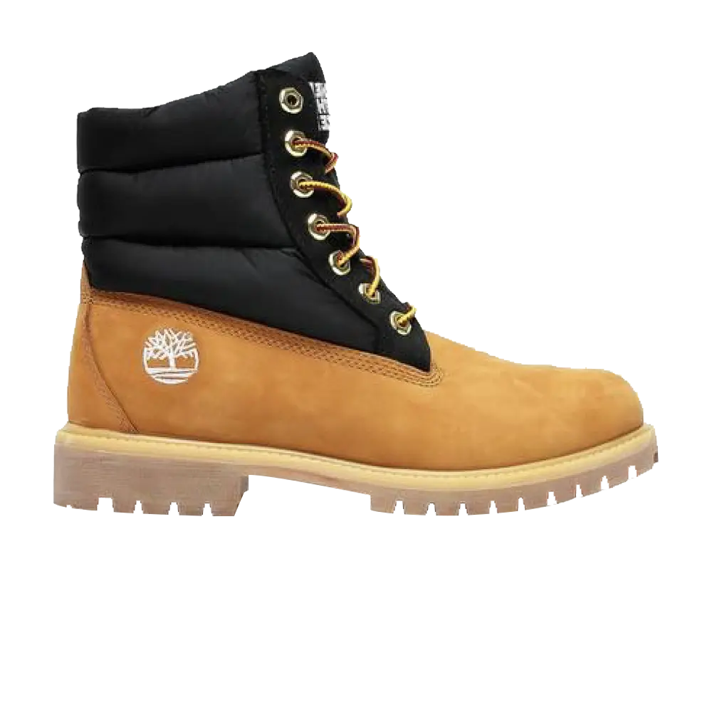 Ботинки The North Face x Timberland 6 Inch Nuptse, коричневый