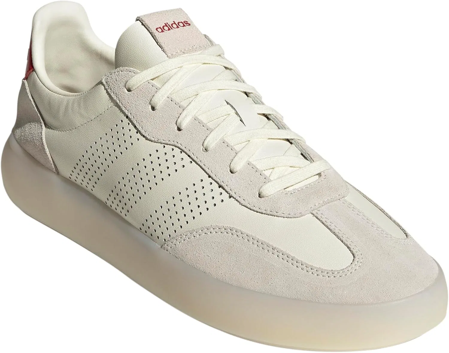 Кроссовки adidas Barreda Decode, Off White/Off White/Better Scarlet — фото 2