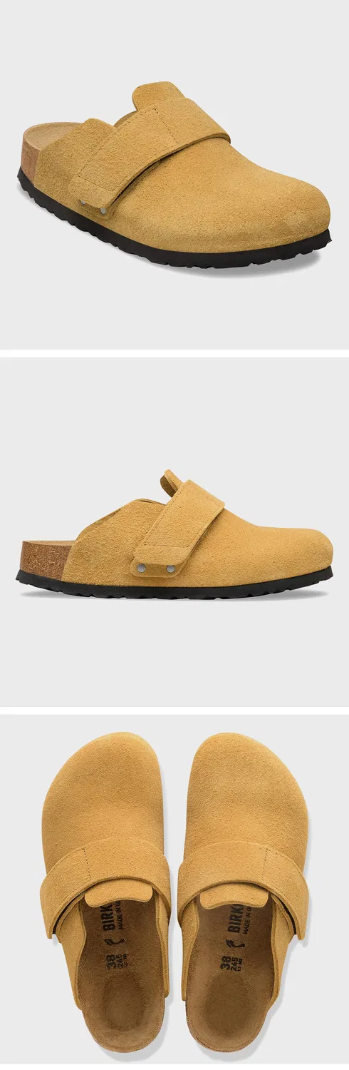 Мужские шлёпанцы Roma Leve с пробковой подошвой коричневые от Birkenstock — фото 2