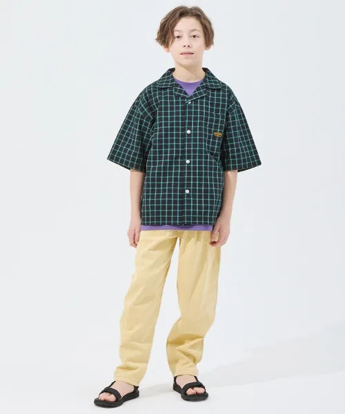 Детская рубашка KRIFF MAYER Kid's Collection с коротким рукавом и отложным воротником — фото 3