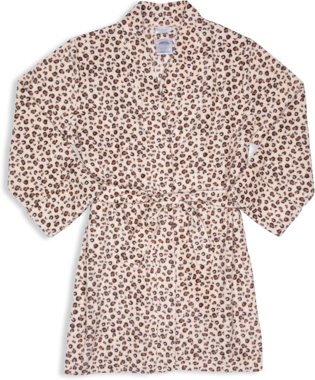 

Уютный халат Calvin Klein Girls с манжетами, Ck Leo Meow