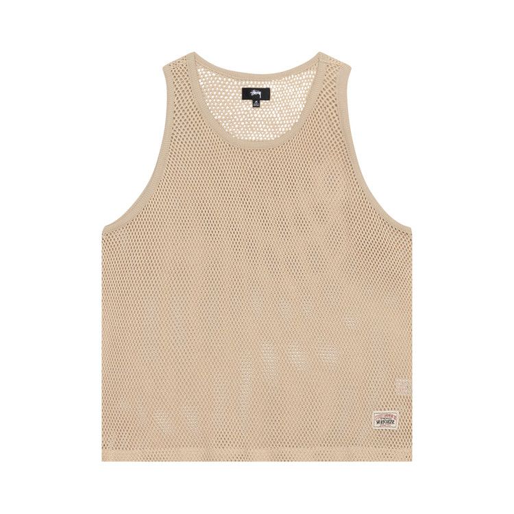 

Топ Stussy Big Mesh Tank, Natural