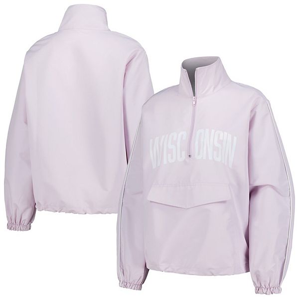 

Женская фиолетовая куртка Parker Quarter-Zip Rain Tech Wisconsin Badgers Lusso